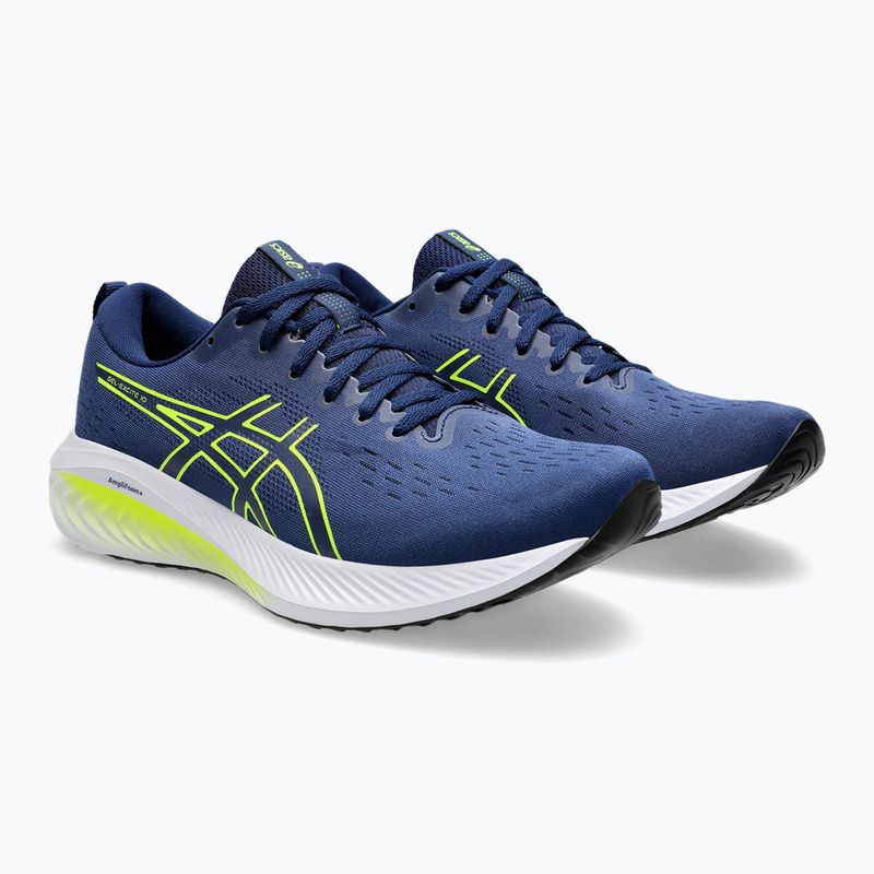 Кросівки для бігу чоловічі ASICS Gel-Excite 10 blue expanse/safety yellow 10