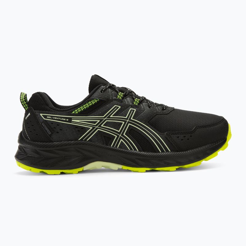 Кросівки для бігу чоловічі ASICS Gel-Venture 9 Waterproof black/cool matcha 3