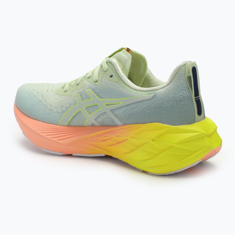 Кросівки для бігу жіночі ASICS Novablast 4 Paris cool matcha/safety yellow 4