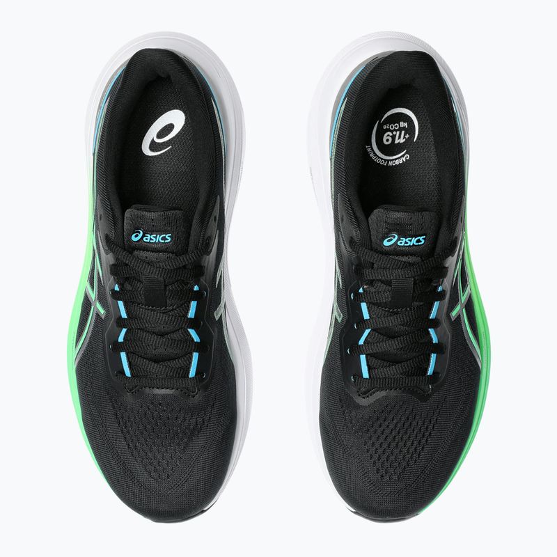Кросівки для бігу чоловічі ASICS GT-1000 13 black/digital aqua 12