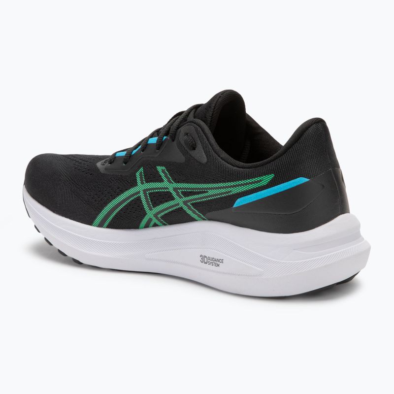Кросівки для бігу чоловічі ASICS GT-1000 13 black/digital aqua 3
