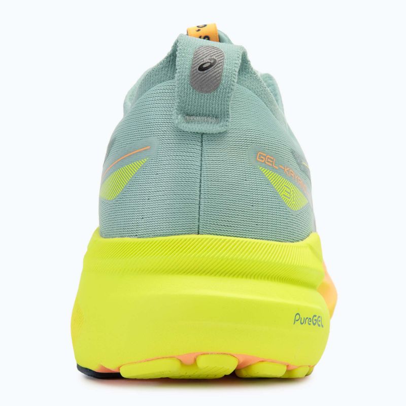 Кросівки для бігу жіночі ASICS Gel-Kayano 31 Paris light celadon/safety yellow 7