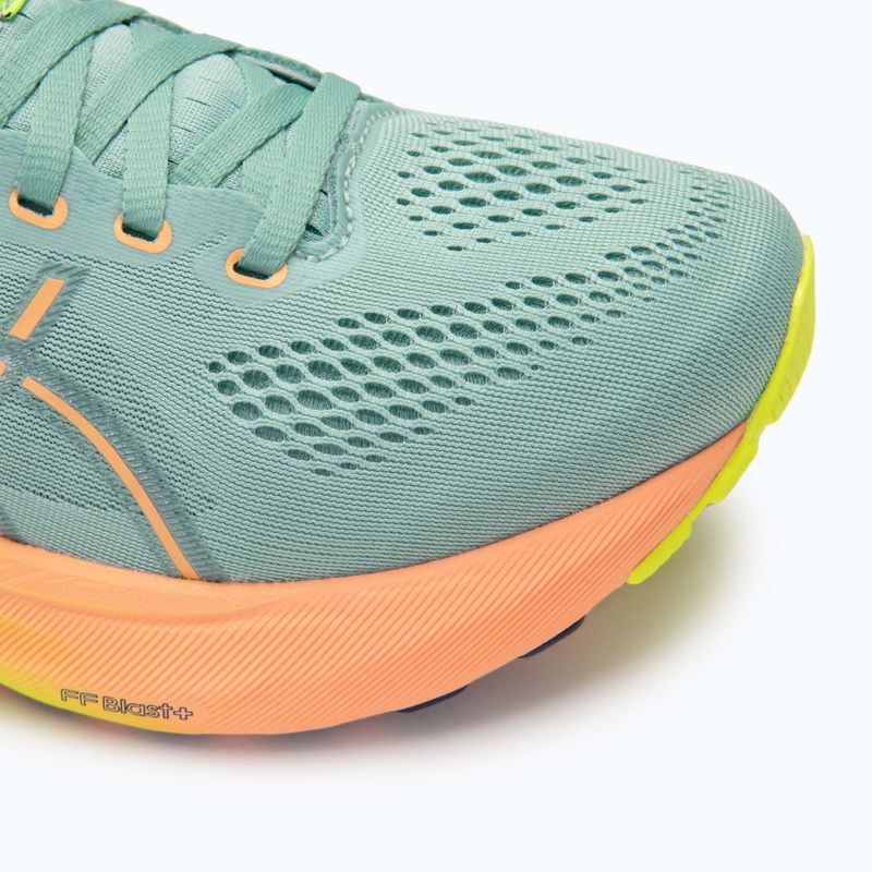 Кросівки для бігу жіночі ASICS Gel-Kayano 31 Paris light celadon/safety yellow 8