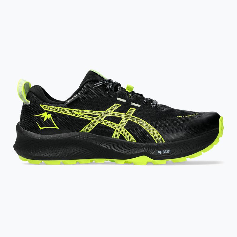 Кросівки для бігу чоловічі ASICS Gel-Trabuco 12 GTX black/safety yellow 8