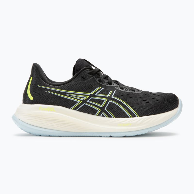 Кросівки для бігу чоловічі ASICS Gel-Cumulus 26 black/safety yellow 2