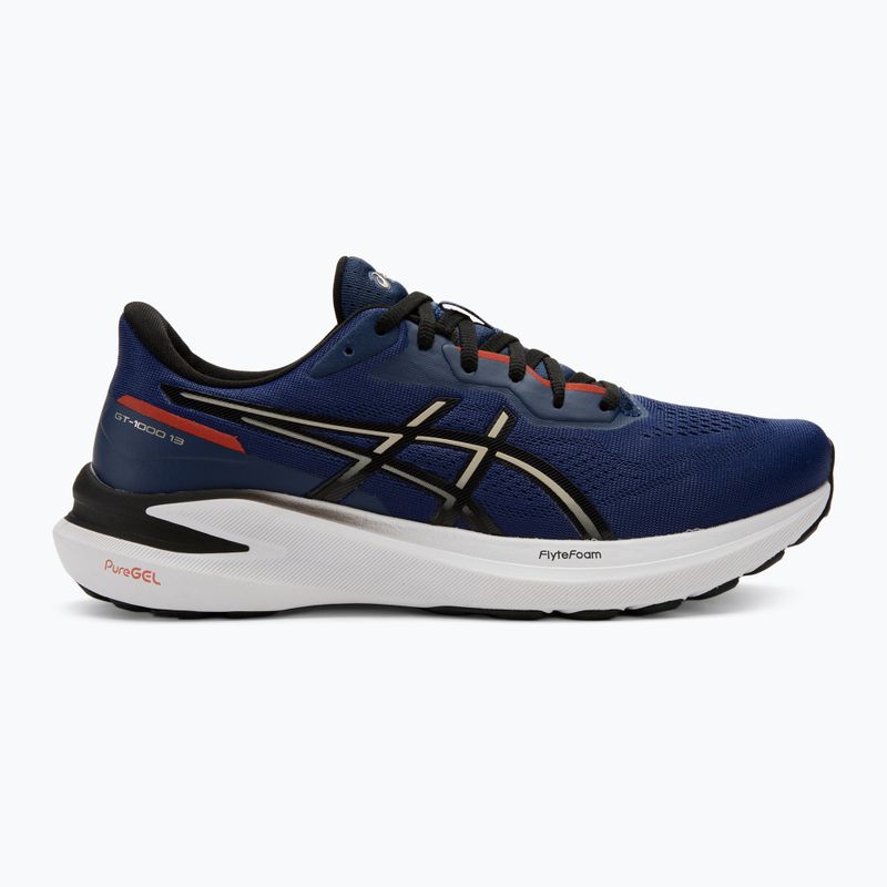 Кросівки для бігу чоловічі ASICS GT-1000 13 blue expanse/feather grey 2