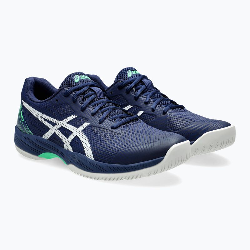 Кросівки для тенісу чоловічі ASICS Gel-Game 9 blue expanse/white 10