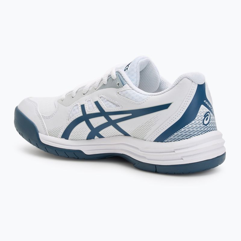 Кросівки для тенісу чоловічі ASICS Court Slide 3 white/mako blue 3