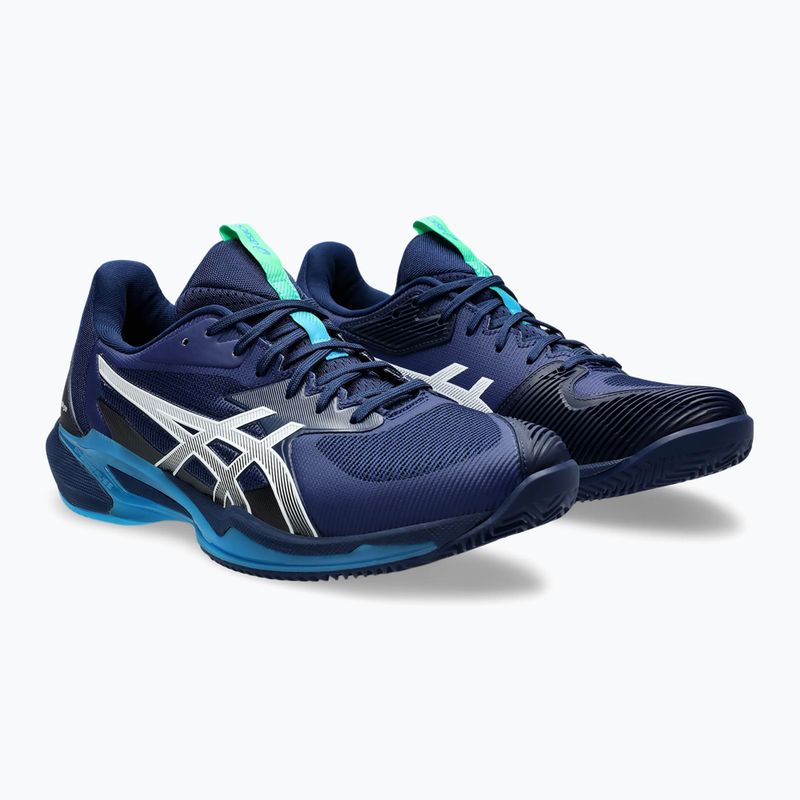 Кросівки для тенісу чоловічі ASICS Solution Speed FF 3 Clay blue expanse/white 10