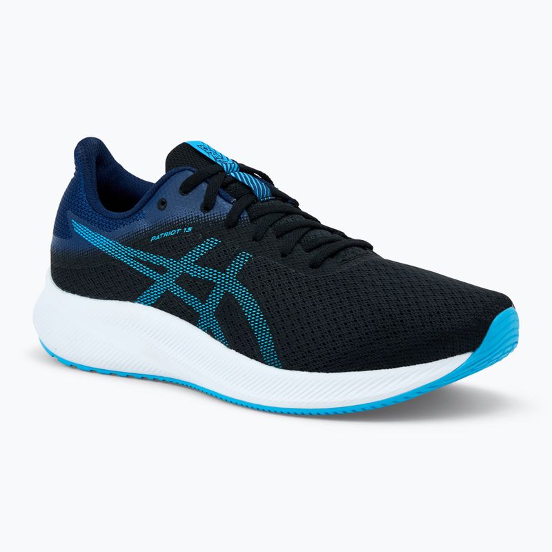 Кросівки для бігу чоловічі ASICS Patriot 13 black/digital aqua