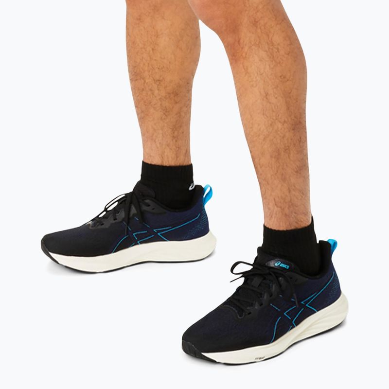 Кросівки для бігу ASICS Dynablast 4 black/blue expanse 14