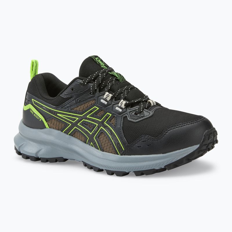 Кросівки для бігу чоловічі ASICS Trail Scout 3 black/safety yellow