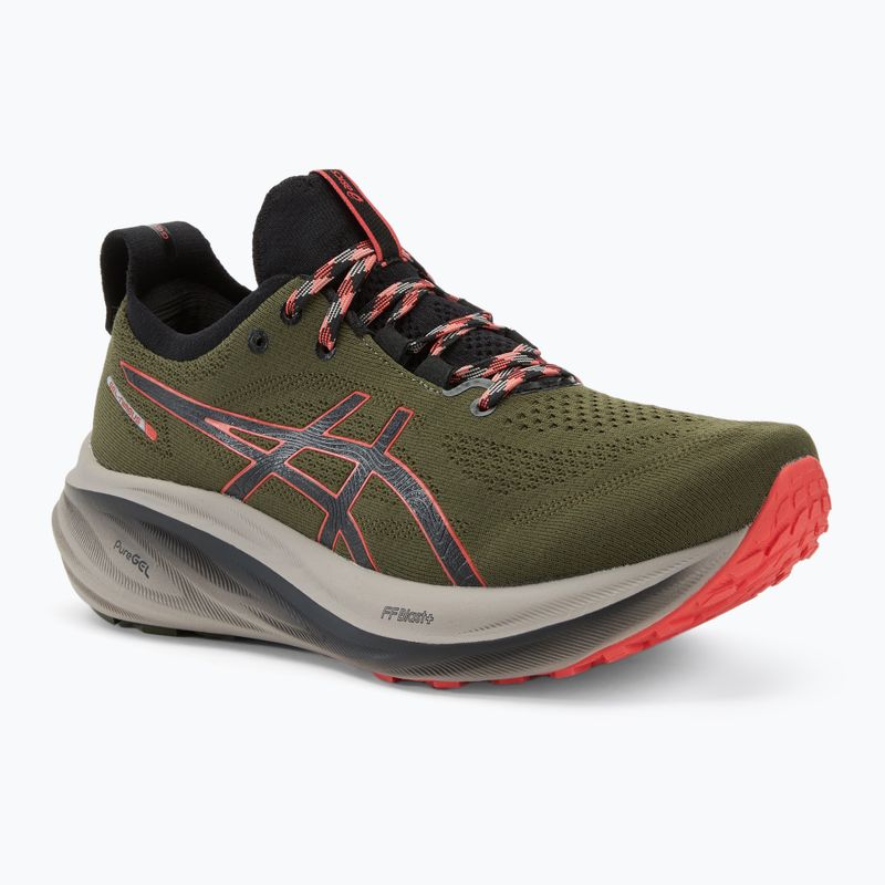 Кросівки для бігу чоловічі ASICS Gel-Nimbus 26 TR nature bathing/red snapper