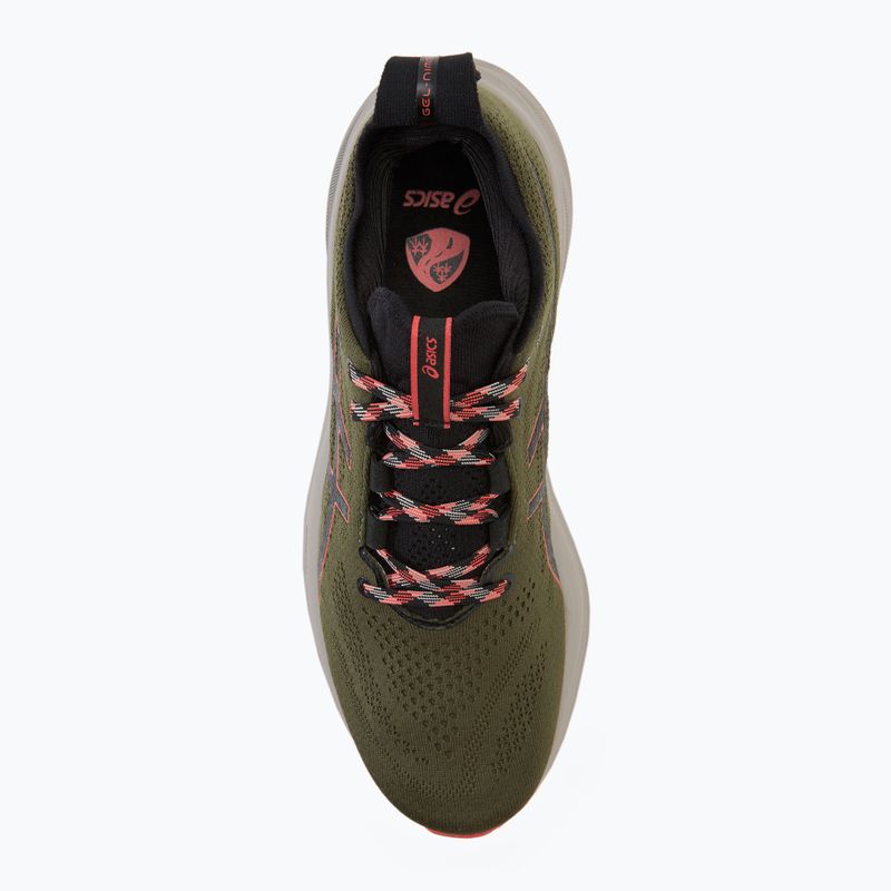 Кросівки для бігу чоловічі ASICS Gel-Nimbus 26 TR nature bathing/red snapper 5