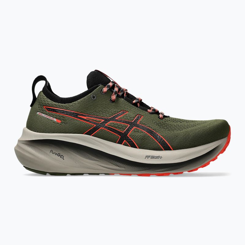Кросівки для бігу чоловічі ASICS Gel-Nimbus 26 TR nature bathing/red snapper 8