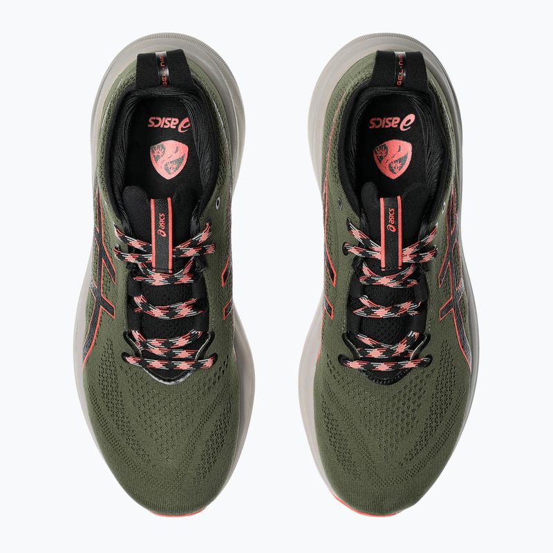 Кросівки для бігу чоловічі ASICS Gel-Nimbus 26 TR nature bathing/red snapper 12