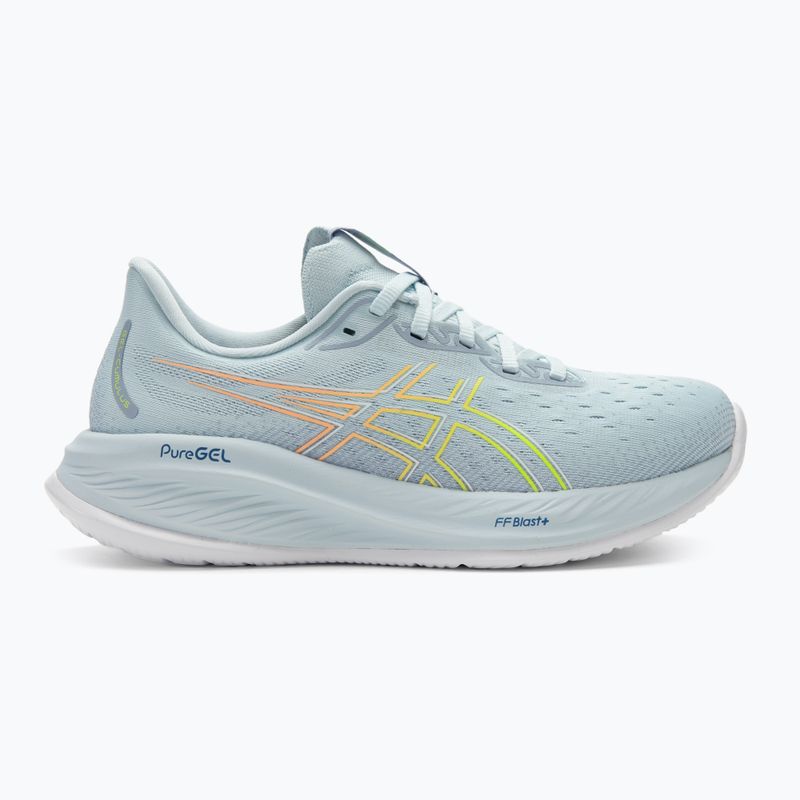 Кросівки для бігу чоловічі ASICS Gel-Cumulus 26 cool grey/safety yellow 2