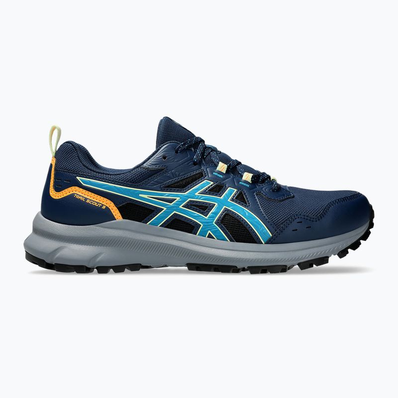 Кросівки для бігу чоловічі ASICS Trail Scout 3 night sky/teal blue 8