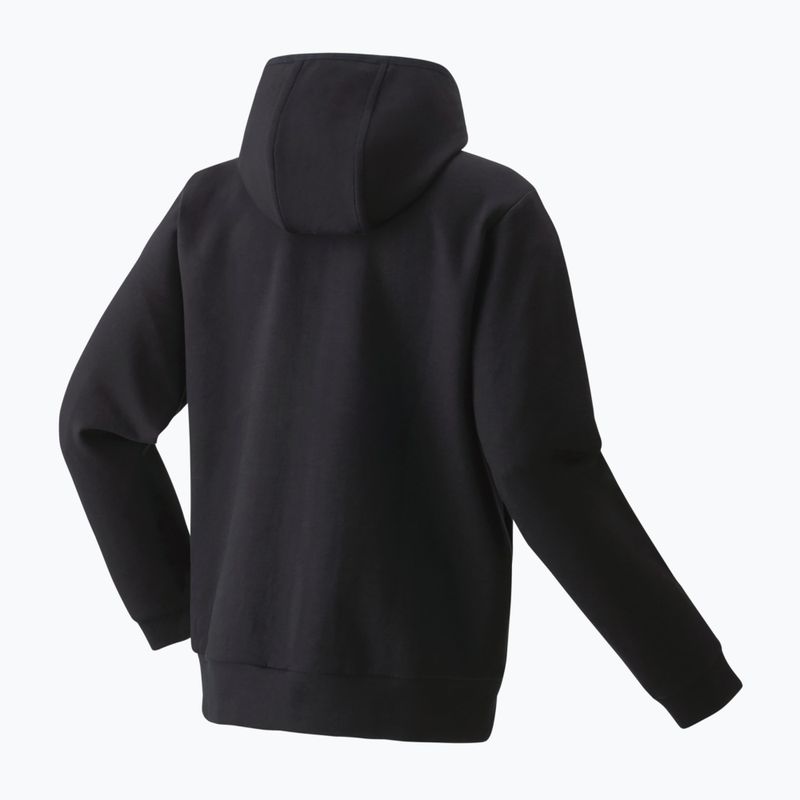 Кофта тенісна чоловіча YONEX 50131 Full Hoodie black 2