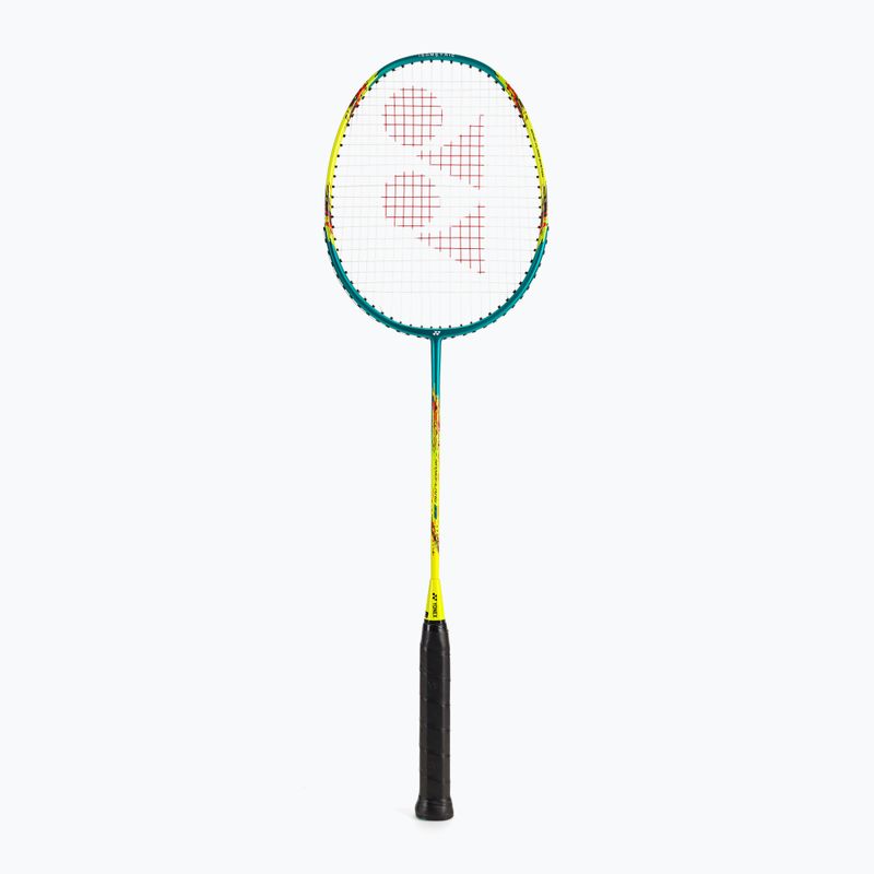 Ракетка для бадмінтону YONEX Nanoflare E13 turquoise/yellow