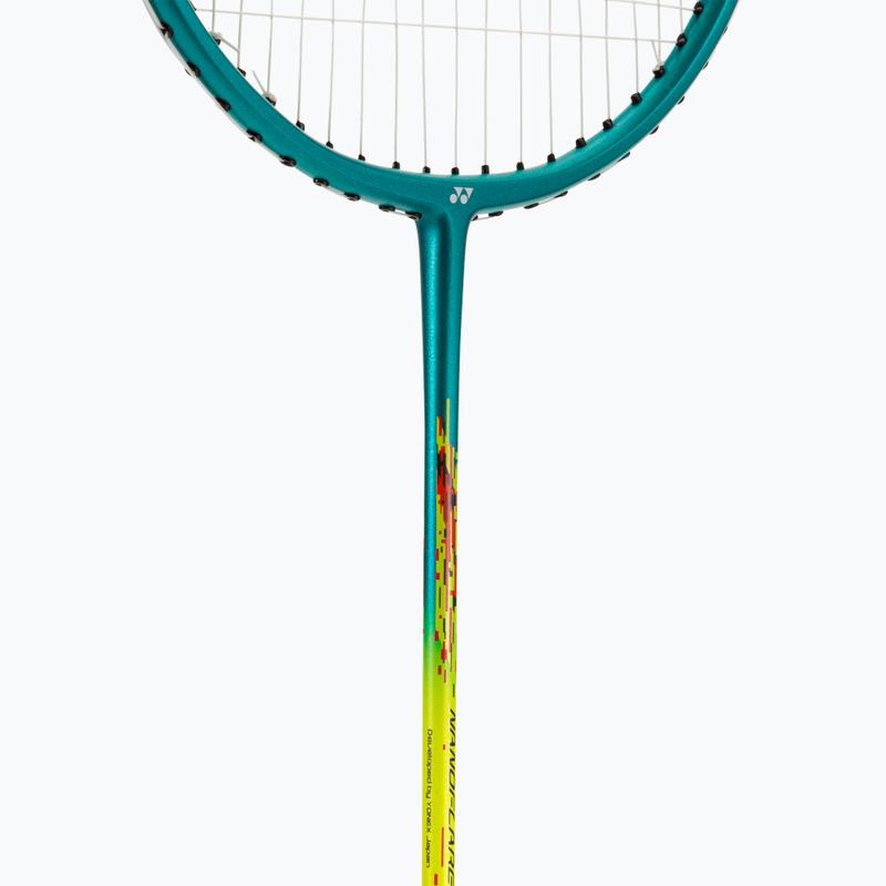 Ракетка для бадмінтону YONEX Nanoflare E13 turquoise/yellow 4