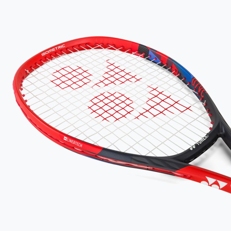 Тенісна ракетка дитяча YONEX Vcore 25 scarlet 5