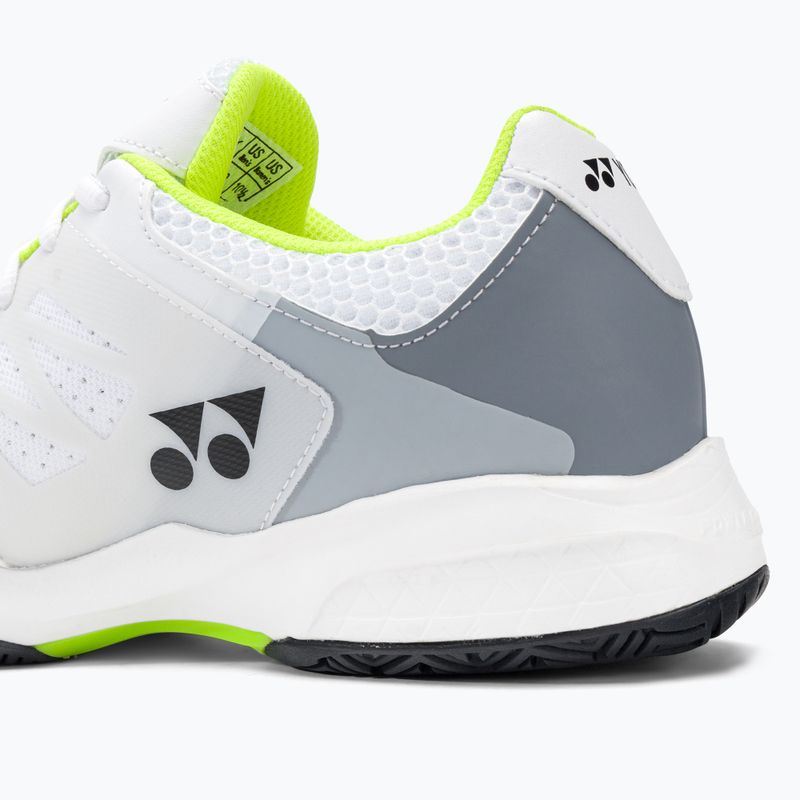 Кросівки для тенісу чоловічі YONEX Lumio 3 white/lime 10