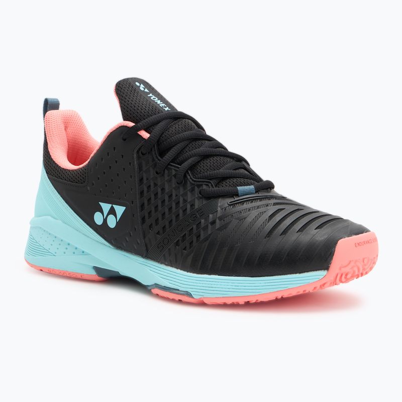 Кросівки для тенісу чоловічі YONEX Sonicage 3 CL black/sky blue