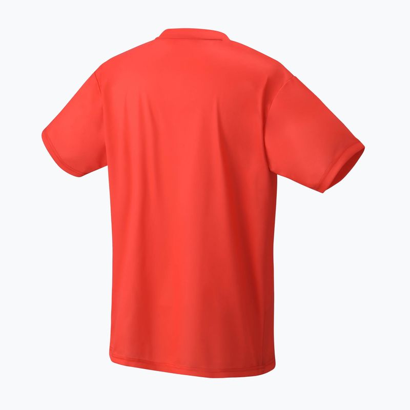 Футболка чоловіча тенісна YONEX 0045 Practice pearl red 2