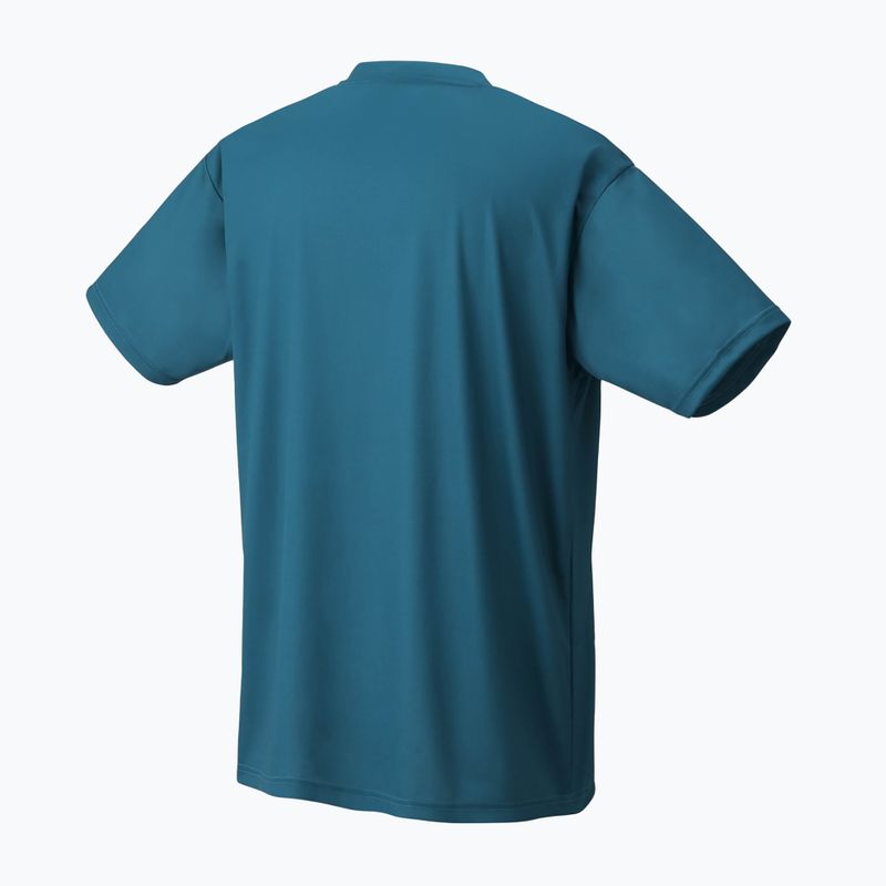 Футболка чоловіча тенісна YONEX 0045 Practice blue green 2