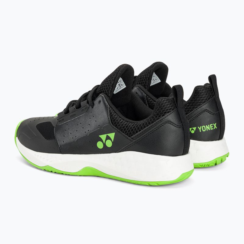 Кросівки тенісні чоловічі YONEX Lumio 4 black/lime green 3