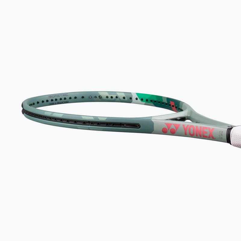 Тенісна ракетка YONEX Percept 100L оливково-зеленого кольору 7