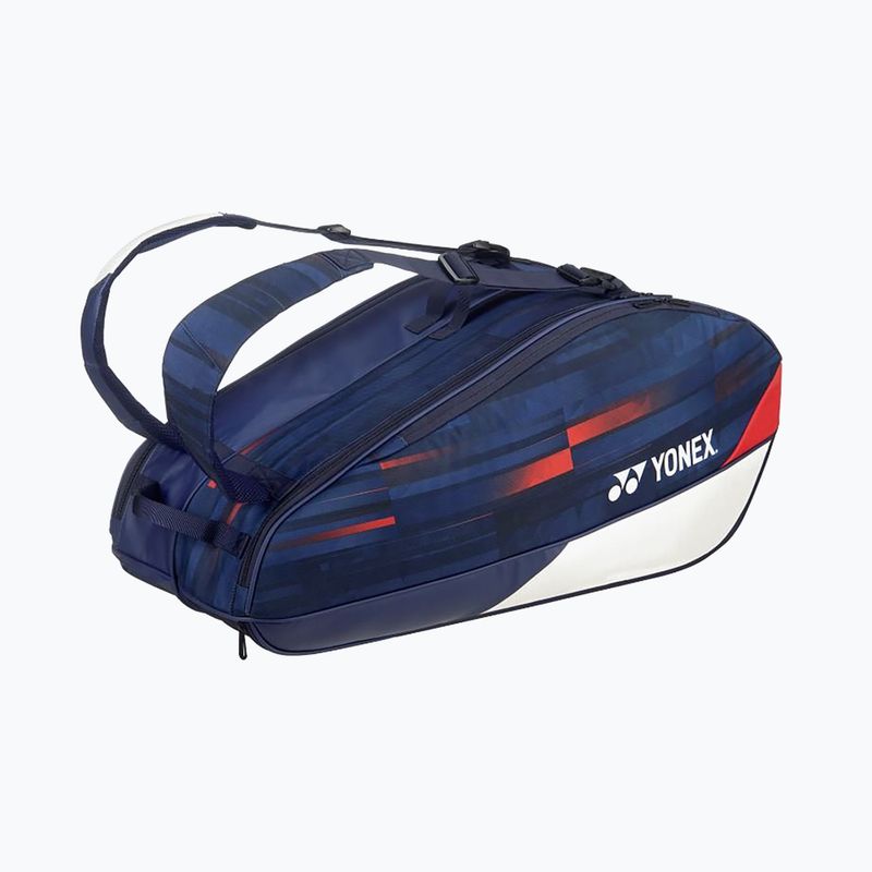 Сумка для тенісу YONEX Pro Raquet Bag Limited 6 шт біла / темно-синя / червона