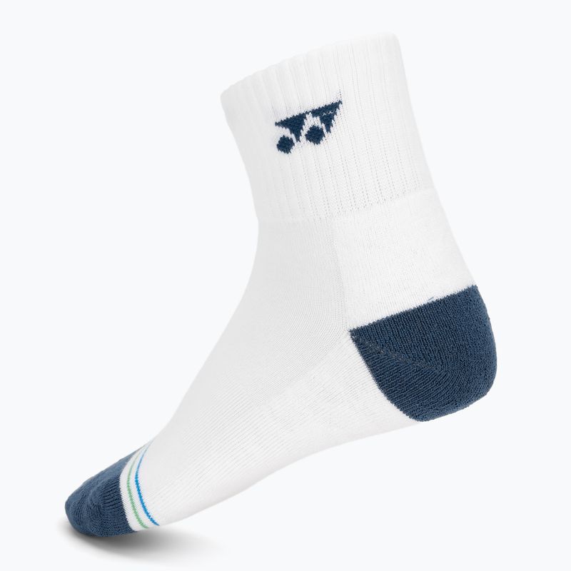 Шкарпетки YONEX 19236 Quarter 3 пари navy/white/green 5