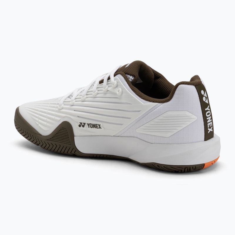 Чоловіче тенісне взуття YONEX Eclipson 5 white/brown 3