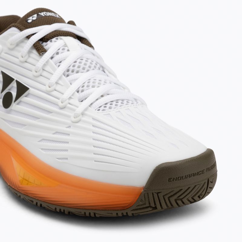 Чоловіче тенісне взуття YONEX Eclipson 5 white/brown 7