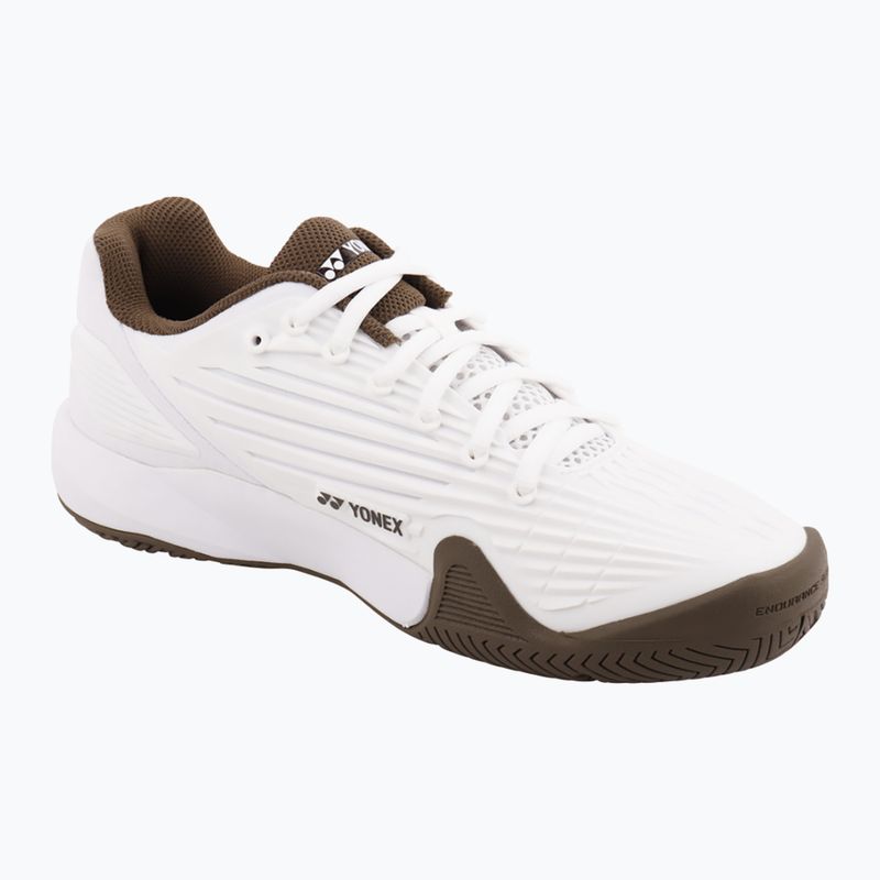 Чоловіче тенісне взуття YONEX Eclipson 5 white/brown 9