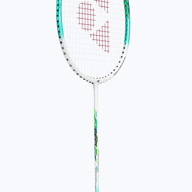 Ракетка для бадмінтону YONEX Nanoflare 001 Feel 2025 біла/м'ята 4
