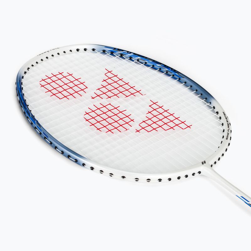 Ракетка для бадмінтону YONEX Nanoflare 001 Clear 2025 біла/сакс 5