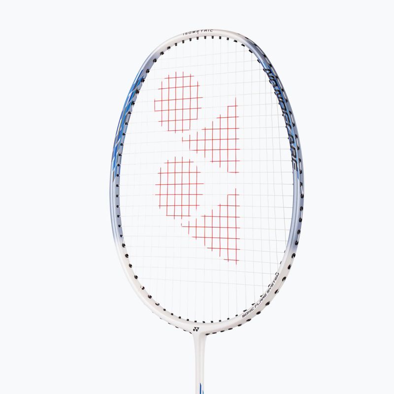 Ракетка для бадмінтону YONEX Nanoflare 001 Clear 2025 біла/сакс 3