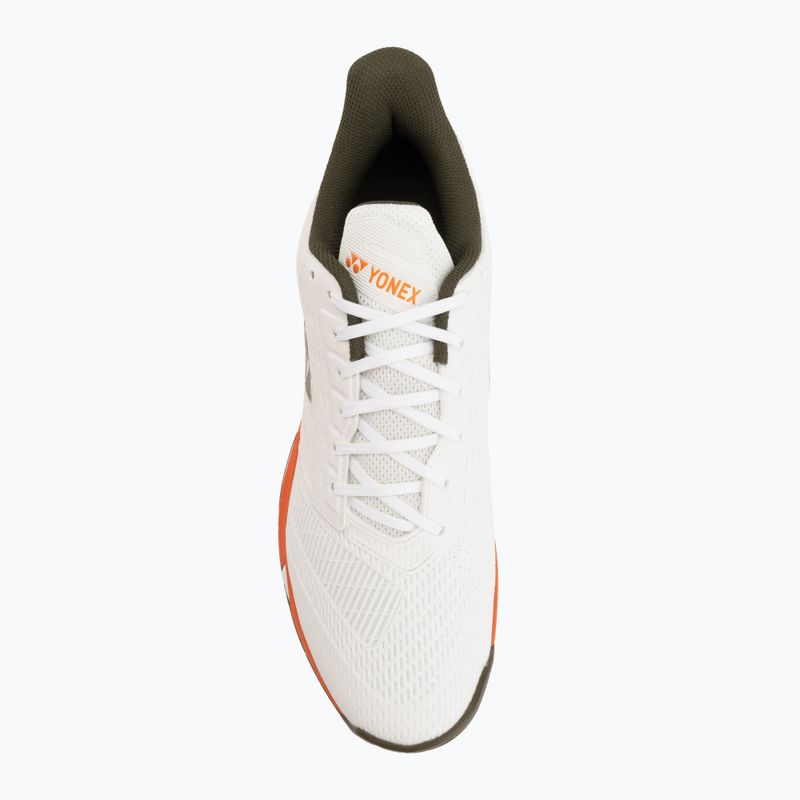 Кросівки тенісні чоловічі YONEX Power Cushion Ad-Accel white/orange 5