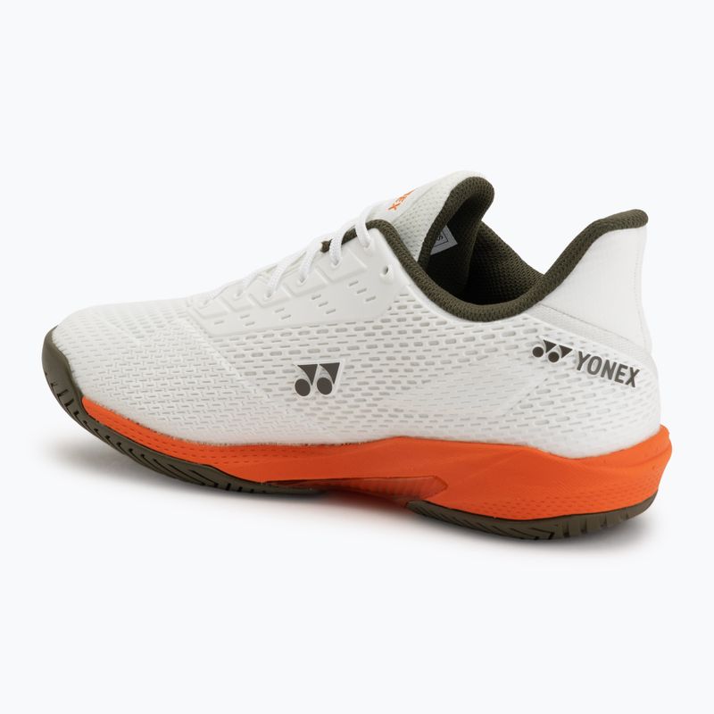 Кросівки тенісні жіночі YONEX Power Cushion Ad-Accel white/orange 3