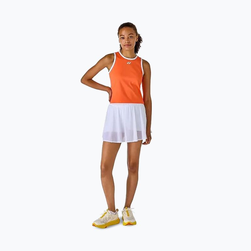 Футболка для тенісу жіноча YONEX 16852 Practice In cyber orange 2