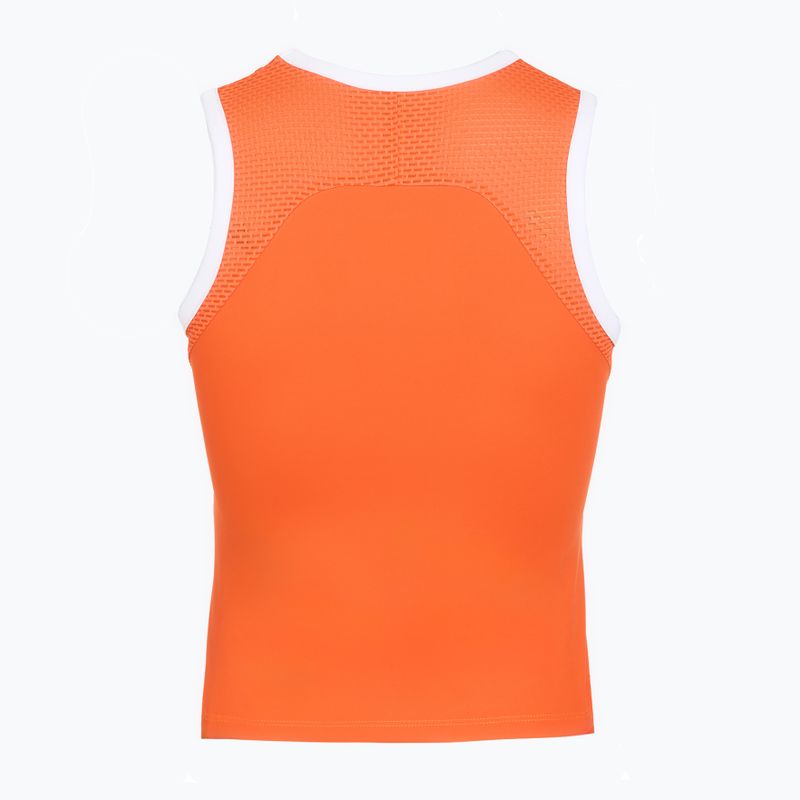Футболка для тенісу жіноча YONEX 16852 Practice In cyber orange 4