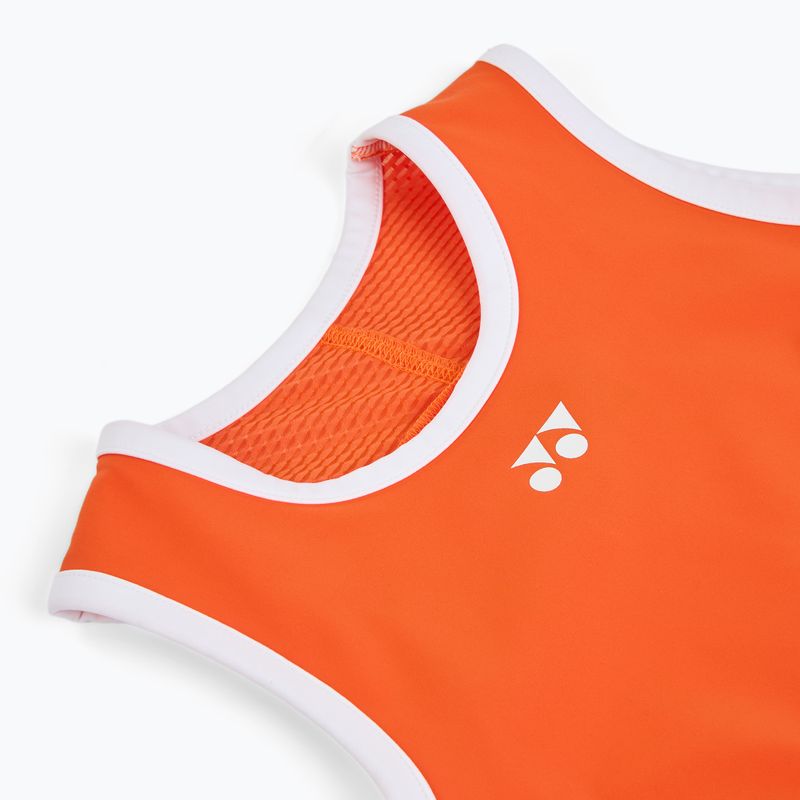 Футболка для тенісу жіноча YONEX 16852 Practice In cyber orange 5