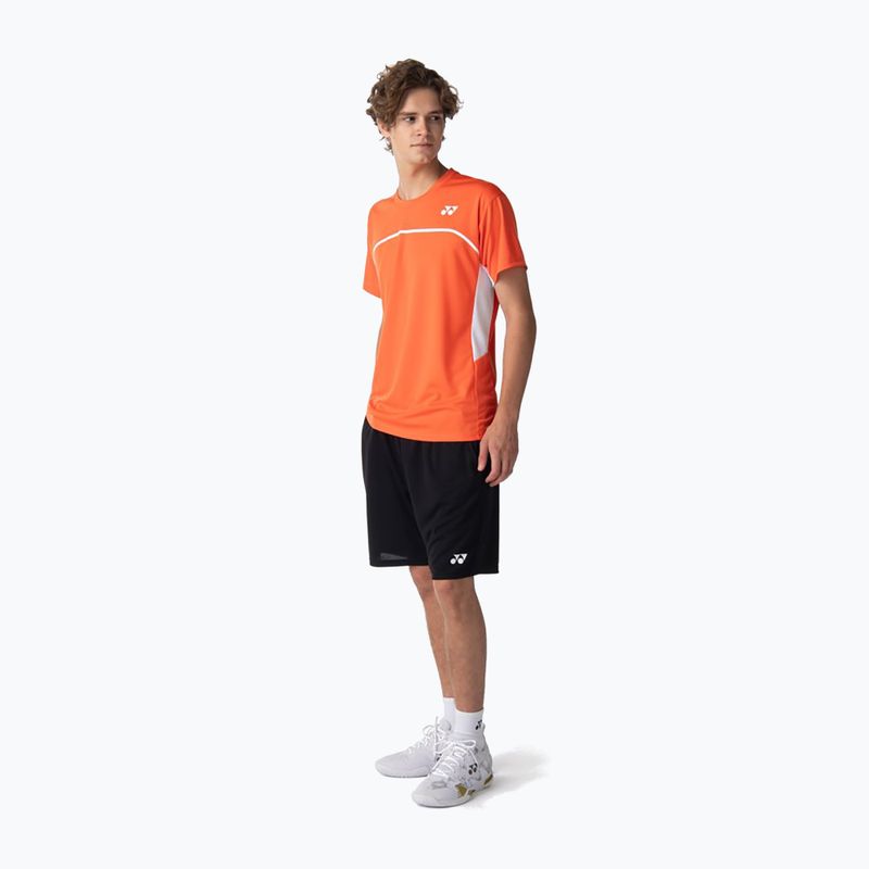 Футболка чоловіча YONEX 10726 Practice Crew Neck cyber orange 4
