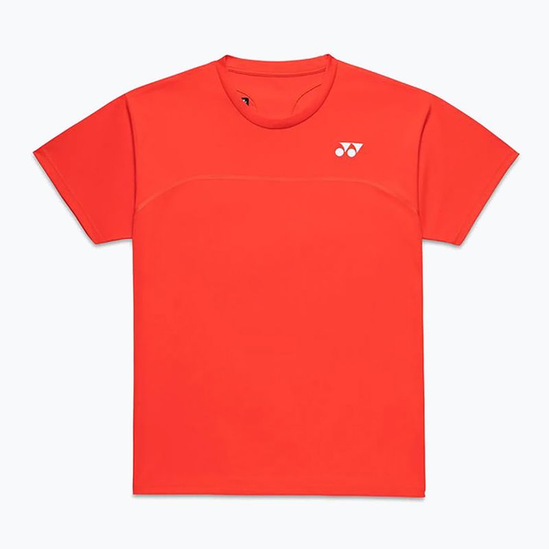 Футболка тенісна чоловіча YONEX 10728 Crew Neck cyber orange 3