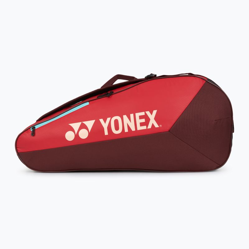 Сумка тенісна YONEX 42529 Team Racquet Bag 9 pcs ruby red 3