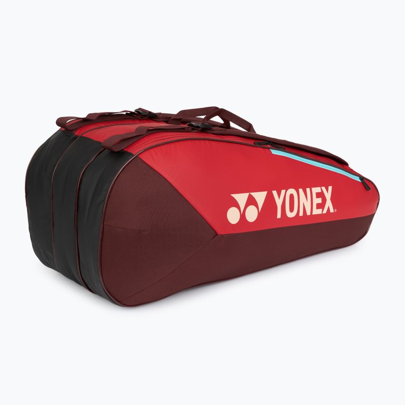 Сумка тенісна YONEX 42529 Team Racquet Bag 9 pcs ruby red 4