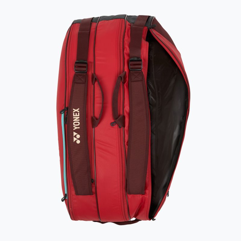 Сумка тенісна YONEX 42529 Team Racquet Bag 9 pcs ruby red 10